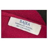 Bajra Cashmere Scarf Cranberry