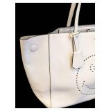 Anya Hindmarch Ebury Shopper Smiley Leather Tote Bag