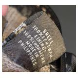 Coach Black Leather Cashmere Lined Women's Gloves Size 6.5