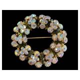 Vintage Costume Jewelry Bracelet, Earrings & Brooches (Lot of 6)