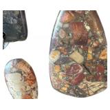 Assorted Jasper Pendants (9 Pieces)