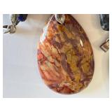 Assorted Jasper Pendants (9 Pieces)