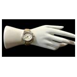 Ecclissi Sterling Silver Watch With Leather Band - New, Untested