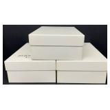Yves Saint Laurent Rive Gauche Shoe Boxes (Lot of 3) - Decor, Reuse or Repurposing