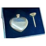 Perfume Bottle - Vintage Tiffany & Co. Sterling Silver With Box & Funnel