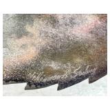 Silver Leaf Brooch Artisan Crafted