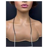 Sterling Silver Geometric Necklace Max's