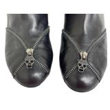 Vintage Alexander McQueen Leather Over-The-Knee Boots Size 37