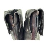 Vintage Alexander McQueen Leather Over-The-Knee Boots Size 37
