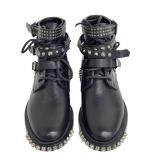 Saint Laurent Studded Boots Size 37.5 New Condition