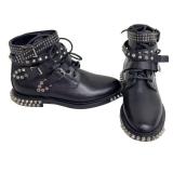 Saint Laurent Studded Boots Size 37.5 New Condition