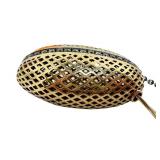 Sterling & 18K Mesh Pendant Necklace