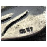 Vintage Sterling Silver Enamel Dragonfly Brooch Pin