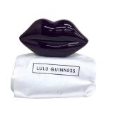 Lulu Guinness Purple Perspex Lips Clutch