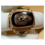 Vintage 1961 10K Gold Class Ring