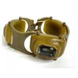 Vintage Fabrice Paris Panel Link Bracelet