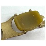 Vintage Fabrice Paris Panel Link Bracelet