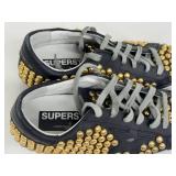 Golden Goose Superstar DB Studded Leather Sneakers Size 37