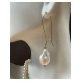 Pearl Jewelry & Sterling Silver Earrings (Lot of 4)