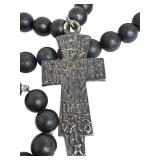 Deakin & Francis Sterling Silver King Arthur Cross Prayer Beads Chotki