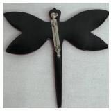 Dragonfly Brooch Red