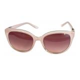 Guess Sunglasses Pink Translucent Frame