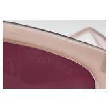 Guess Sunglasses Pink Translucent Frame