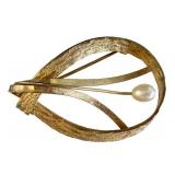 Vintage Rhinestone Brooch Trio Sterling & Austria