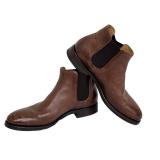 Liberto Fasciani Handmade Leather Chelsea Boots Size 37
