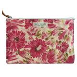 Kate Spade New York Dahlia Floral Canvas Pouch