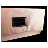 Giorgio Armani Satin Cosmetic Clutch Bag
