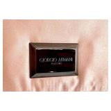 Giorgio Armani Satin Cosmetic Clutch Bag