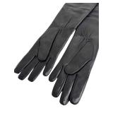 Carolina Amato Lambskin Leather Gloves Size 7