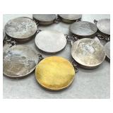 Unmarked Disc Necklace 18in