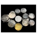 Unmarked Disc Necklace 18in