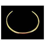 Alexis Bittar Thin Collar Necklace 14K Gold-Plated Brass