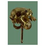Gold Frog Earring 18K