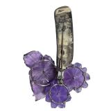 Rebecca Collins Floral Brooch / Pin