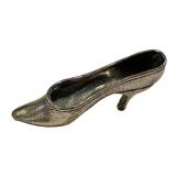 Vintage Sterling Silver Shoe 800 Mark