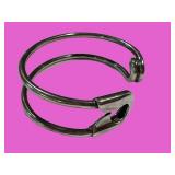 Safety Pin Cuff Bracelet - Unbranded Unmarked Metal