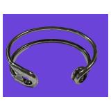 Safety Pin Cuff Bracelet - Unbranded Unmarked Metal
