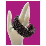 Textured Beaded Bracelet