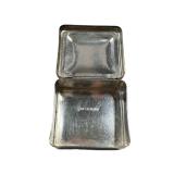 Sterling Silver Pill Box With Turquoise Cabochon