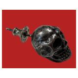 Sterling Silver Skull Earring 925