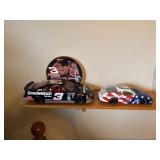 Dale Earnhardt NASCAR Model Cars & Hamilton Collection Plate