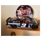 Dale Earnhardt NASCAR Model Cars & Hamilton Collection Plate
