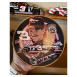 Dale Earnhardt NASCAR Model Cars & Hamilton Collection Plate