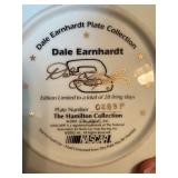 Dale Earnhardt NASCAR Model Cars & Hamilton Collection Plate