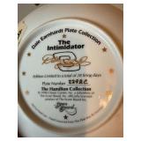 Dale Earnhardt NASCAR Collectibles Plate Pint Glass & #3 Car Bank