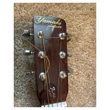 Yamaki Deluxe Folk Acoustic Guitar Made in Japan w/ Hard Case